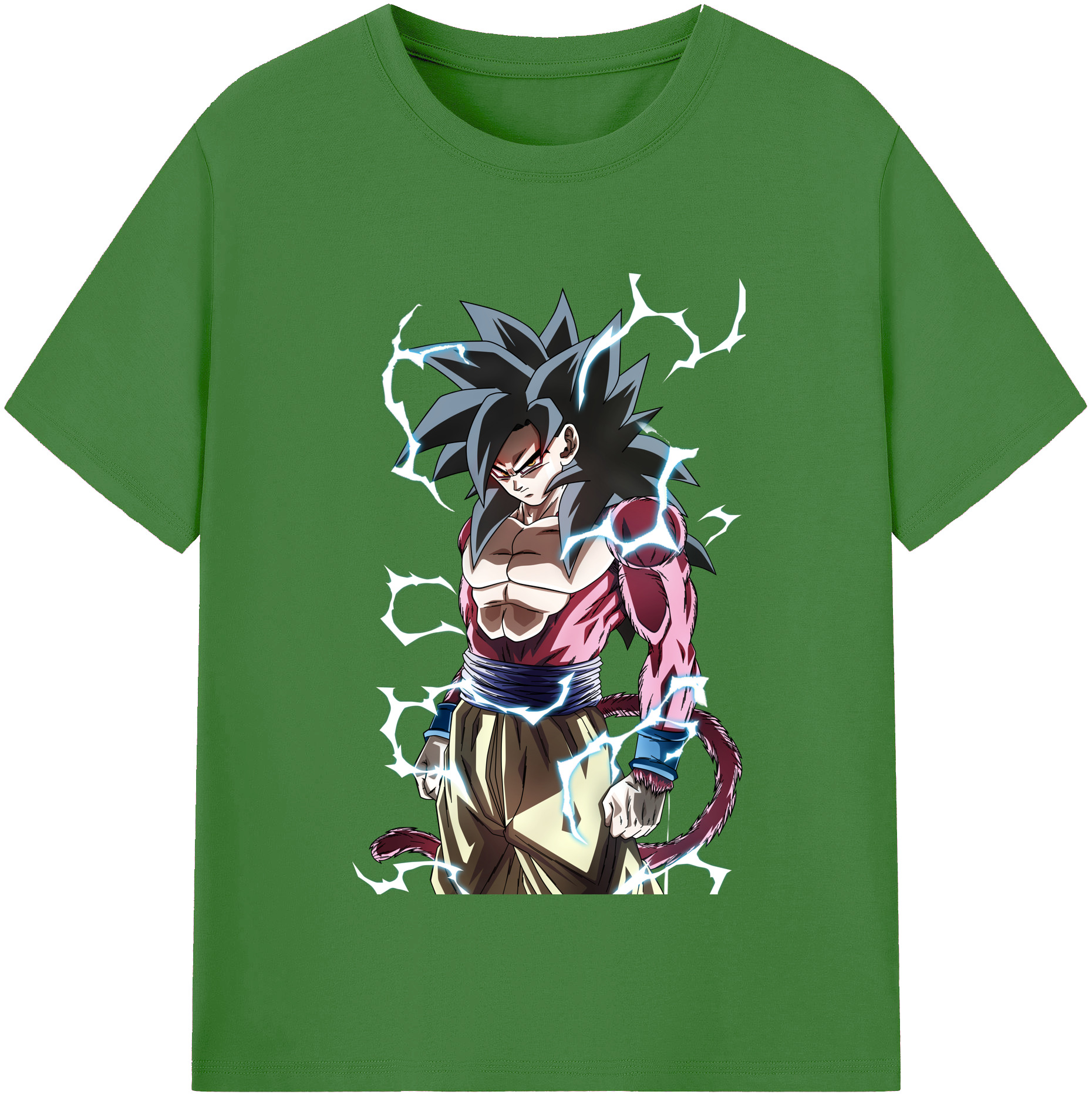 （画像用） ドラゴンボール 孫悟空（そん ごくう）Son Goku カカロット DRAGON BALL Kakarotto レディースカジュアルプリントTシャツ（綿100％）